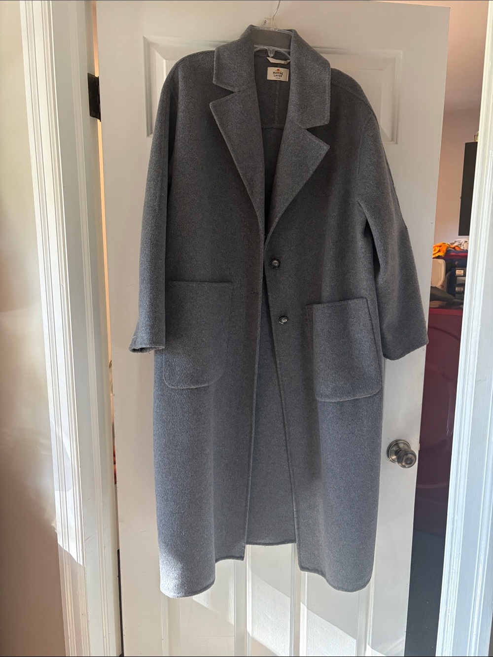 Marine Layer Colette Oversize Coat sz M